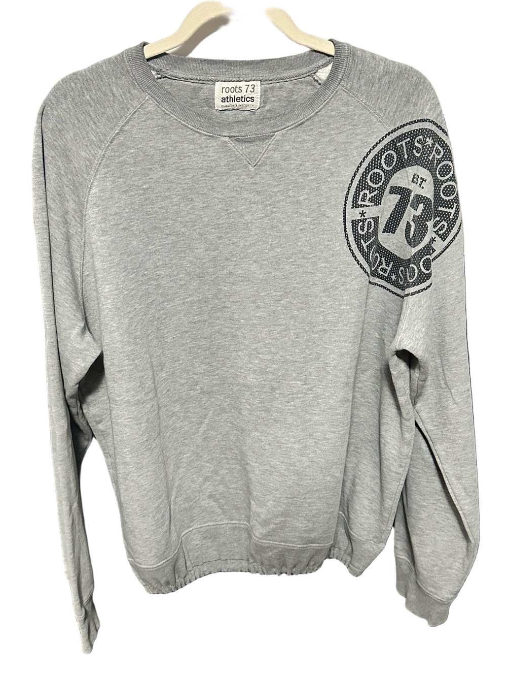 Roots 73 Athletics Men’s Approx L Grey 73 Graphic Crewneck Sweatshirt